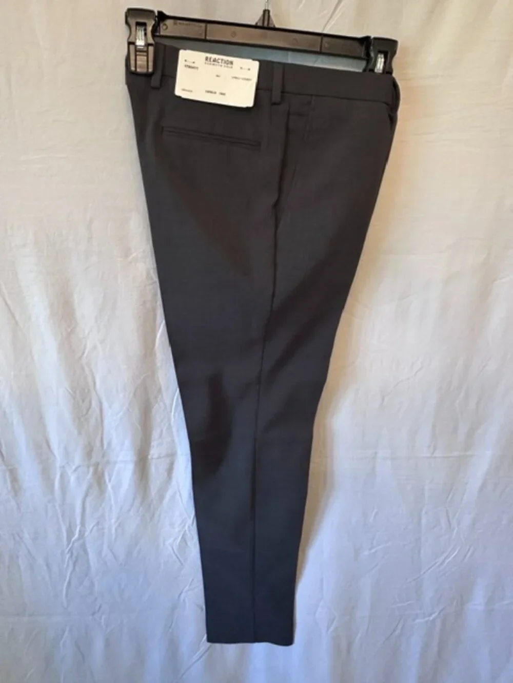 NWT Kenneth Cole Reaction Techni-Cole Dress Pants Boy’s 16R Charcoal